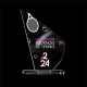 Trophée plexiglas personnalisé Origine France Garantie – Reconnaissance professionnelle événementielle – BCM Goodies