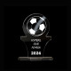 Trophée en plexiglas personnalisé fabrication française – Récompense événementielle BCM Goodies