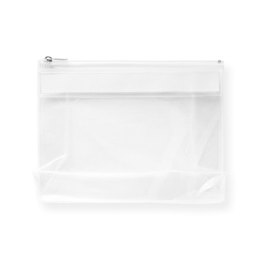 Pochette EVA transparente CHASTAIN avec fermeture éclair - Idéal pour cadeaux personnalisables | BCM Goodies