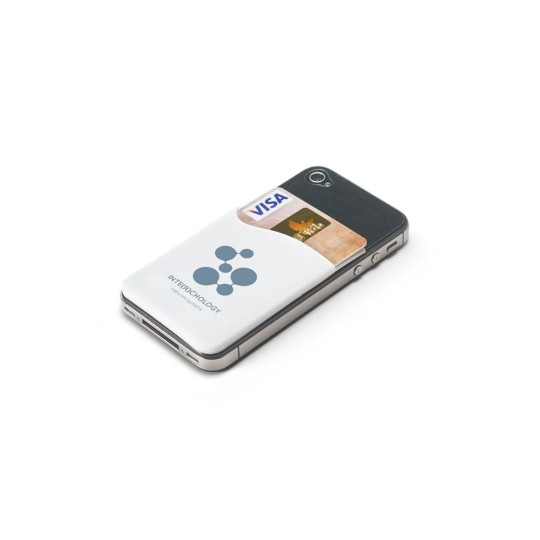 Porte-cartes en silicone pour smartphone SHELLEY - Accessoire pratique et polyvalent | BCM Goodies