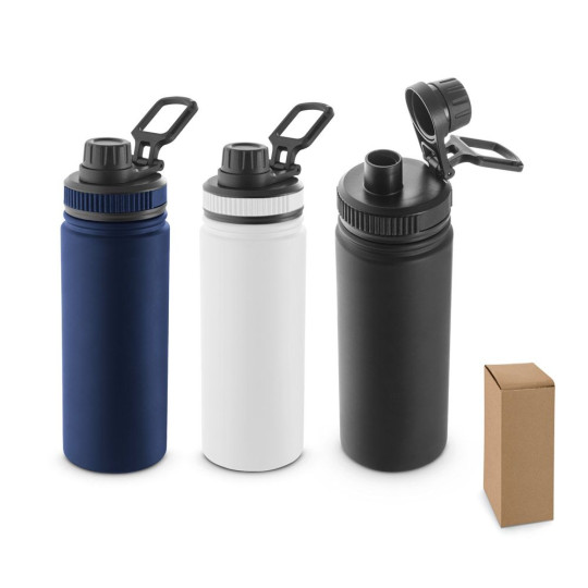 Bouteille en acier inoxydable recyclé à 90% (570 mL) pour entreprises - BCM Goodies