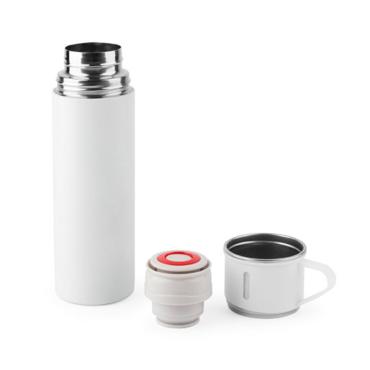 Bouteille en acier inoxydable à double paroi COMANECI de 490 mL - Objet publicitaire durable et élégant