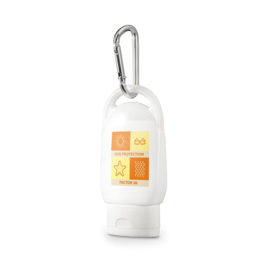 Crème solaire personnalisable SPF30 pour événements en extérieur - BCM Goodies
