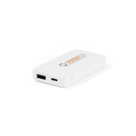 Batterie nomade SHERYL en ABS recyclé 4000 mAh - Objet publicitaire durable pour entreprise