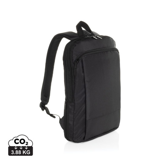 Sac à dos ordinateur 15,6 extensible en rPET Aware™ Flexpack - Accessoire professionnel durable et fonctionnel | BCM Goodies