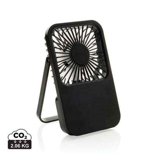 Ventilateur de bureau Aervina en plastique recyclé certifié RCS - BCM Goodies