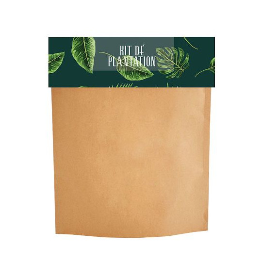 Petit pot kraft pop-up personnalisable – Goodies écologique pour entreprises – BCM Goodies