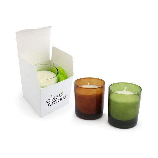 Bougie personnalisée en boîte – Cadeau d'entreprise personnalisable avec logo – BCM Goodies