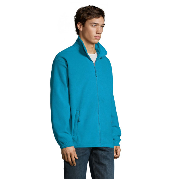 Veste micropolaire zippée homme SOL'S NORTH - Idéal pour la communication d'entreprise