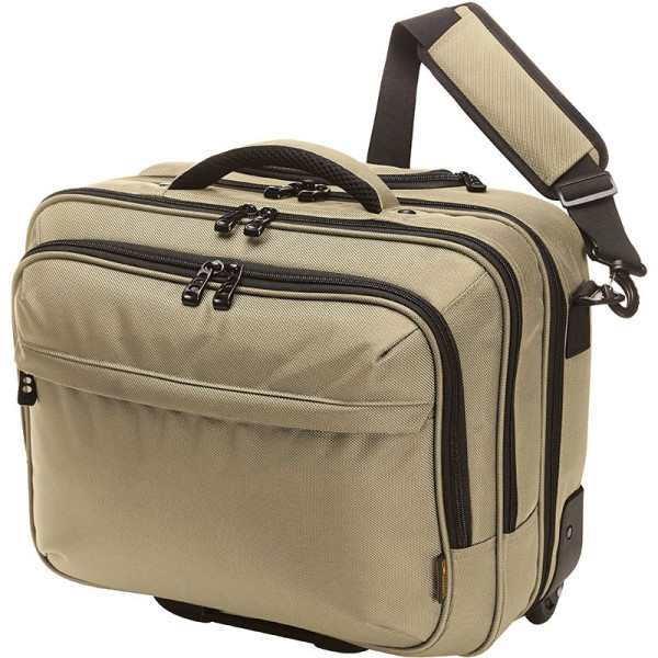 Trolley Halfar en Nylon 1680d pour professionnels : accessoire promotionnel personnalisable de qualité