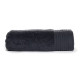 Serviette de toilette personnalisable en coton peigné ringspun 550 gr/m² - 50 x 100 cm - Galon en double surpiqûre - Idéale pour