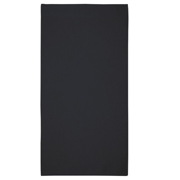Serviette de toilette personnalisable en coton peigné ringspun 550 gr/m² - 50 x 100 cm - Galon en double surpiqûre - Idéale pour