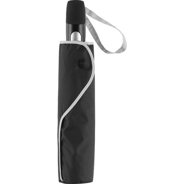 Parapluie de poche FARE avec poignée Soft-Touch - Accessoire de communication professionnel