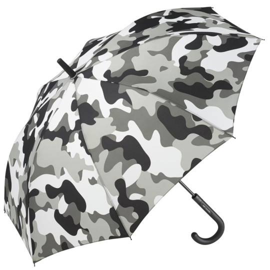 Parapluie publicitaire standard FARE en polyester pongé avec logo personnalisé - BCM Goodies