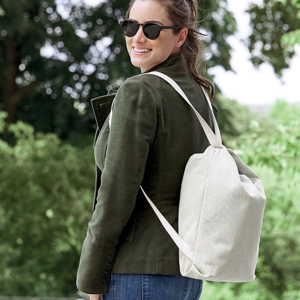 Sac à dos Halfar en polyester coton personnalisable - BCM Goodies