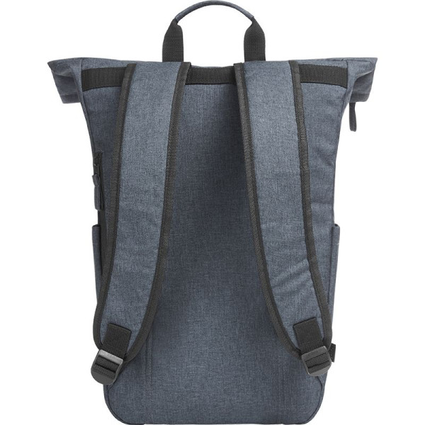 Sac à dos ordinateur recyclé Halfar - 100% polyester recyclé 300d - 20 L - Personnalisable