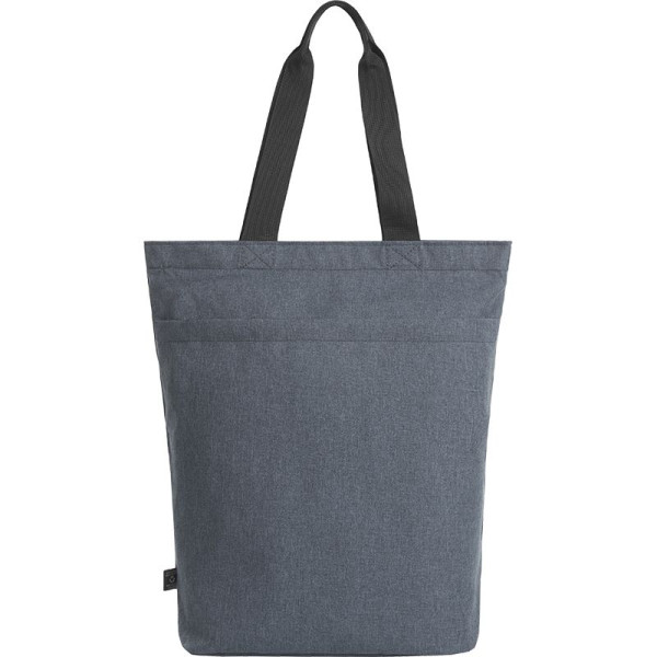 Sac shopping recyclé Halfar 17L personnalisable en polyester recyclé 300d - BCM Goodies