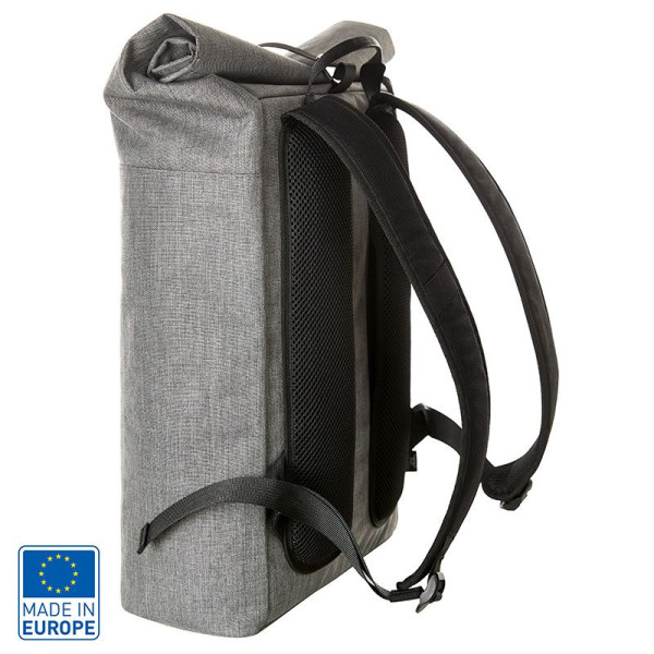Sac à dos ordinateur recyclé Halfar - 100% polyester recyclé 600d - 22 L - Personnalisable - BCM Goodies