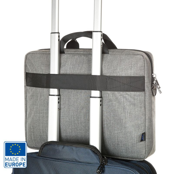 Sacoche ordinateur recyclée Halfar - Accessoire éco-responsable pour entreprise | BCM Goodies
