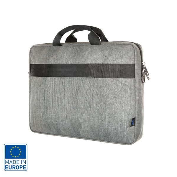 Sacoche ordinateur recyclée Halfar - Accessoire éco-responsable pour entreprise | BCM Goodies
