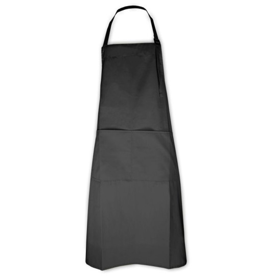 Tablier à bavette long personnalisable The One Towelling - 75x95cm - Polyester/Coton - Poche à 2 compartiments - Idéal pour la c