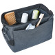 Trousse de toilette recyclée Halfar pour entreprise - 100% polyester recyclé - BCM Goodies