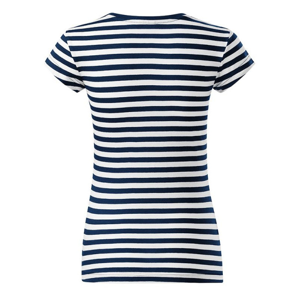 T-shirt marinière femme Malfini en coton ring-spun 150 gr/m² - Personnalisable pour événements et cadeaux d'entreprise