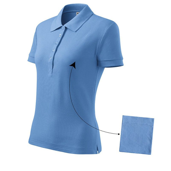 Polo classique femme Malfini Cotton pour objets publicitaires - BCM Goodies