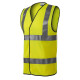 Gilet de sécurité unisexe Rimeck HV Bright - Normes EN ISO 20471 et EN ISO 13688 - Personnalisable