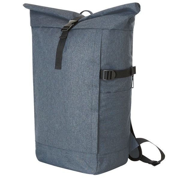 Sac à dos ordinateur recyclé Halfar 32L - Personnalisation logo - BCM Goodies