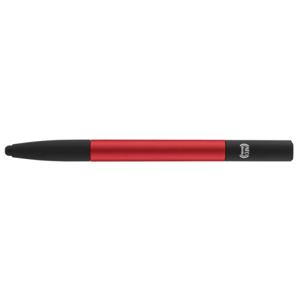 Stylo à bille avec puce NFC MetMaxx - Objet publicitaire polyvalent pour entreprise