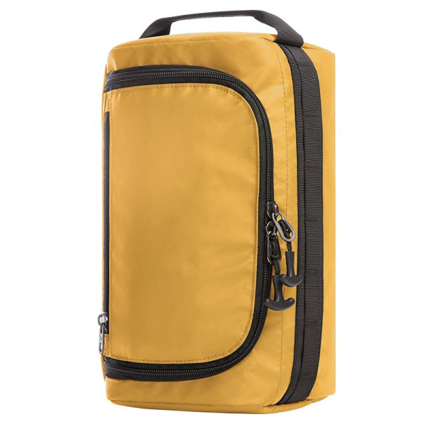 Trousse de toilette recyclée Halfar - Accessoire éco-responsable pour entreprise