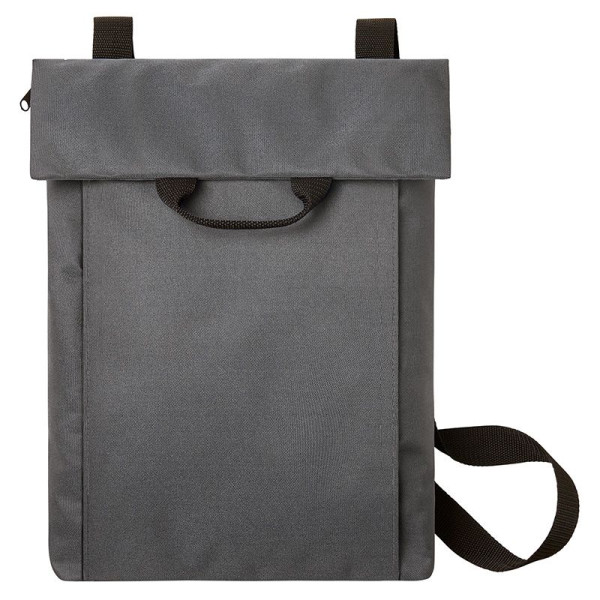 Sac à dos/bandoulière recyclé Halfar - Polyester 600d - Personnalisable - BCM Goodies