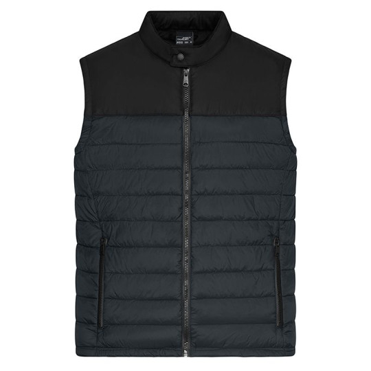 Bodywarmer matelassé RPET hybride hiver Homme Daiber