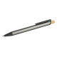 Stylo à bille recyclé MetMaxx en aluminium brossé et bambou - Personnalisable - Encre bleue - Promotion jusqu'au 31/03/2026