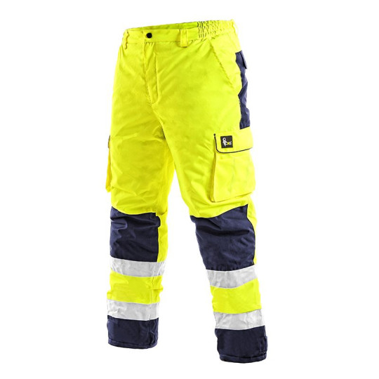 Pantalon de travail haute visibilité Hiver Homme CXS Cardiff - Personnalisable pour entreprise