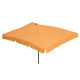 Parasol avec volant FARE personnalisable pour entreprise - Parasol publicitaire UPF 50+ - Dimensions 200x122 cm - Housse assorti