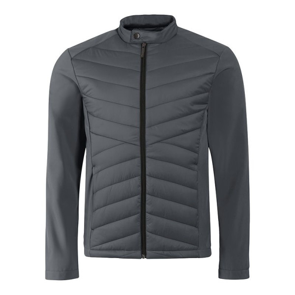 Doudoune pour homme Malfini Premium de la gamme Cross - Textile hybride et déperlant - Fermeture zippée - 2 poches latérales zip