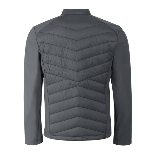 Doudoune pour homme Malfini Premium de la gamme Cross - Textile hybride et déperlant - Fermeture zippée - 2 poches latérales zip