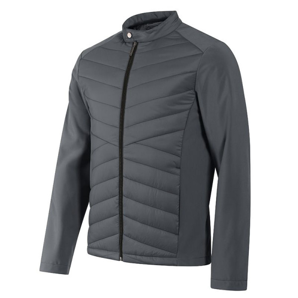 Doudoune pour homme Malfini Premium de la gamme Cross - Textile hybride et déperlant - Fermeture zippée - 2 poches latérales zip