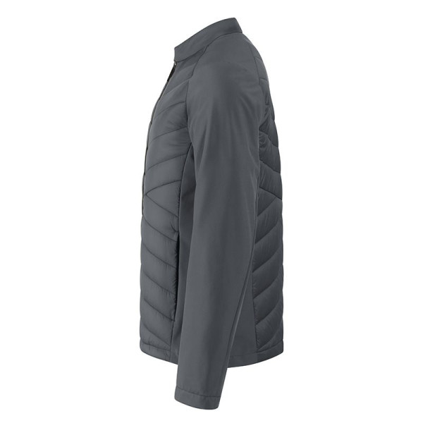 Doudoune pour homme Malfini Premium de la gamme Cross - Textile hybride et déperlant - Fermeture zippée - 2 poches latérales zip