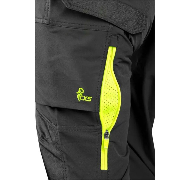 Pantalon de travail haute visibilité Homme CXS Naos - Résistant et confortable - BCM Goodies