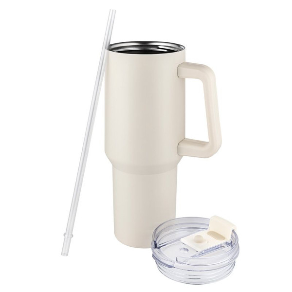 Mug Isotherme XXL en Acier Inoxydable Recyclé pour Entreprises - BCM Goodies