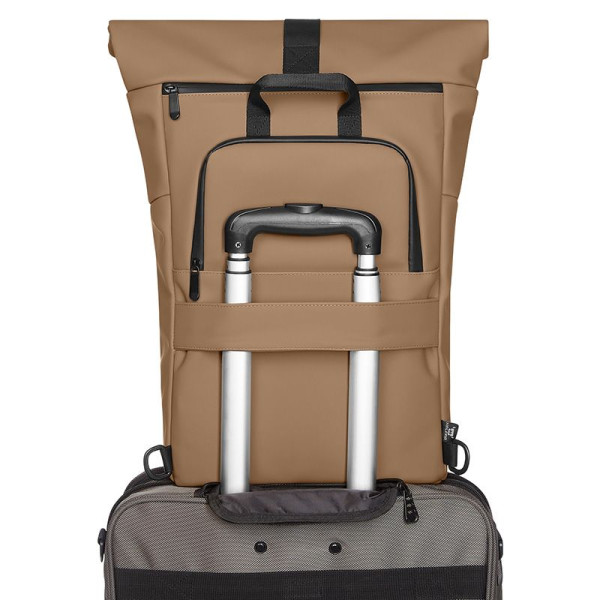 Sac à dos ordinateur recyclé Halfar Orbit pour entreprises - 20L - Personnalisable - BCM Goodies