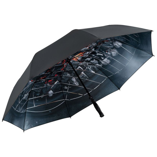 Parasol publicitaire personnalisable Parasol Xpress de FARE - BCM Goodies