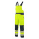 Salopette haute visibilité été homme CXS Halifax - Conforme norme EN ISO 20471 - Coton twill - Bretelles ajustables - Renforcée 