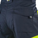 Salopette haute visibilité été homme CXS Halifax - Conforme norme EN ISO 20471 - Coton twill - Bretelles ajustables - Renforcée 