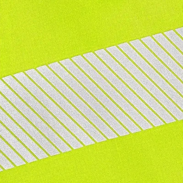Salopette haute visibilité été homme CXS Halifax - Conforme norme EN ISO 20471 - Coton twill - Bretelles ajustables - Renforcée 