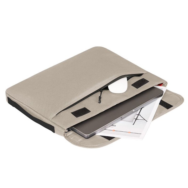 Housse d'ordinateur recyclée 15P Halfar en RPET 300D pour entreprises - BCM Goodies