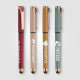 Stylo à gel métallique avec stylet Islander Softy Rose Gold – Objet publicitaire élégant pour entreprise